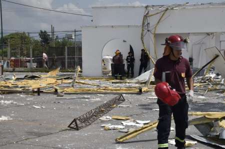 Los estragos que ocasionó la explosión en el CCM