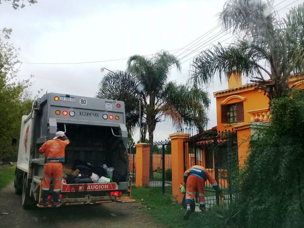 La recolección de residuos y limpieza urbana es normal Municipales