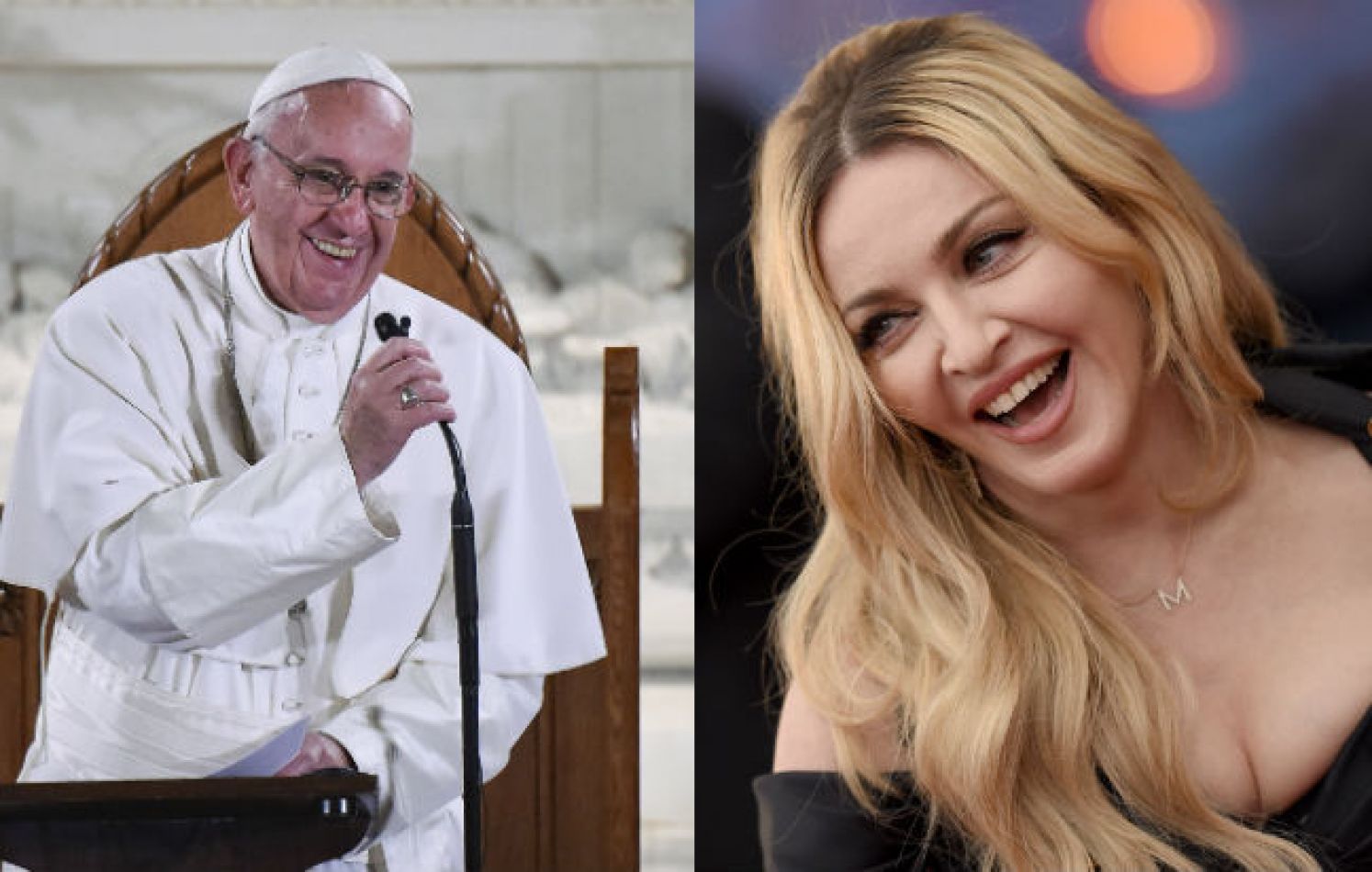 Madonna le pidió una reunión al Papa Francisco
