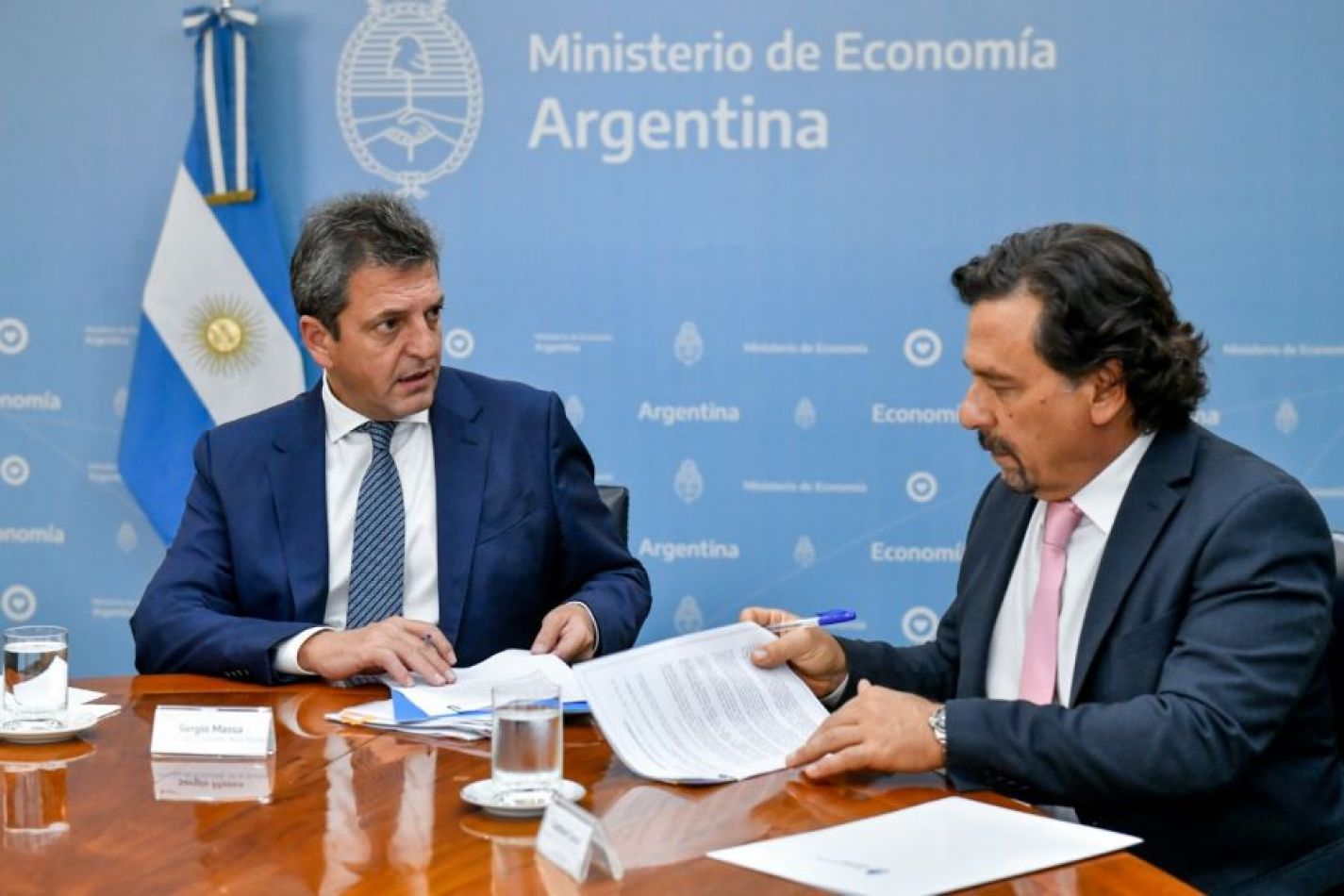 El gobernador se reunió con Sergio Massa y firmaron convenios para infraestructura y desarrollo de las economías regionales