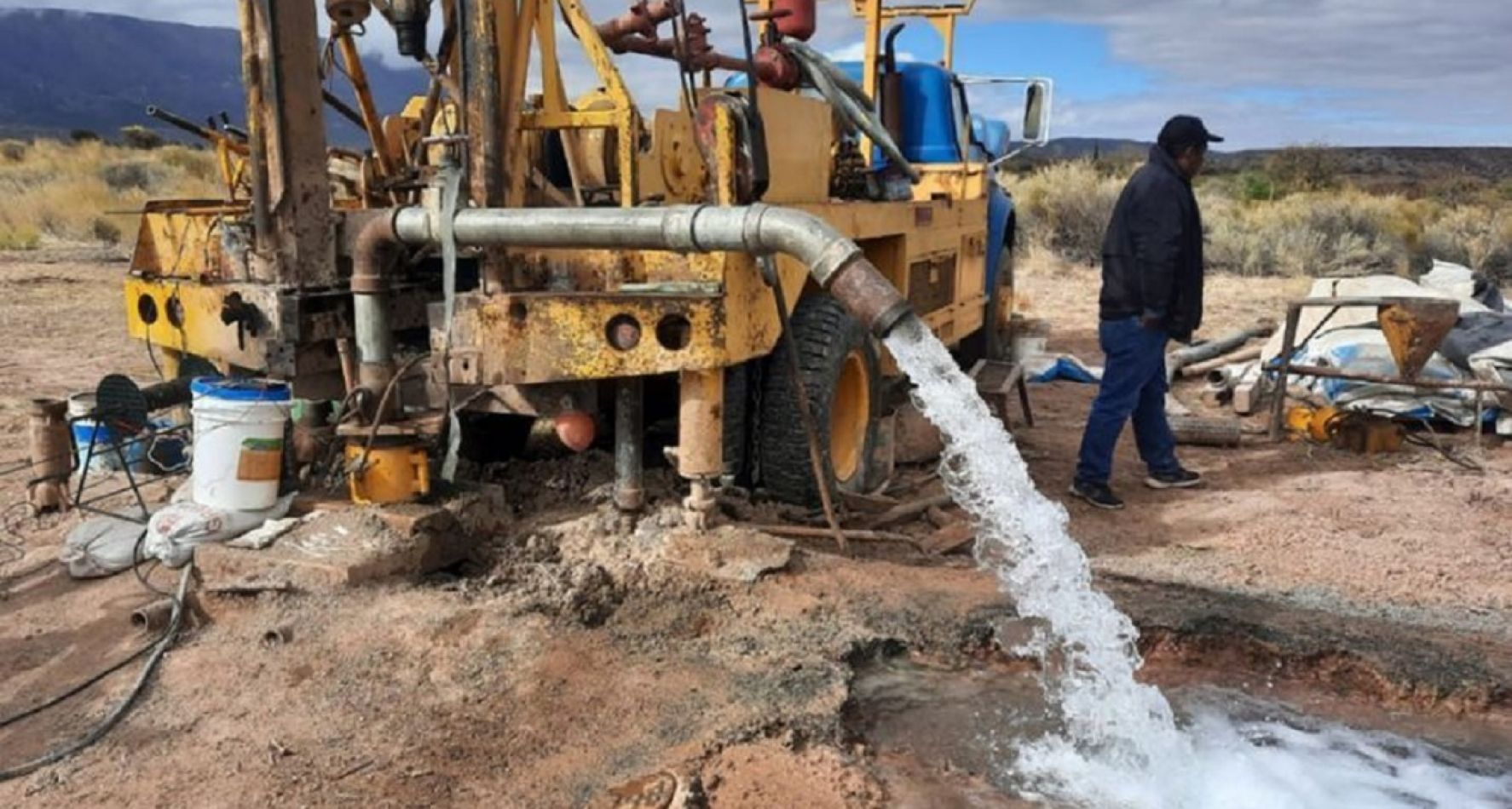 Ampliarán el servicio de red de agua potable para familias de Vaqueros