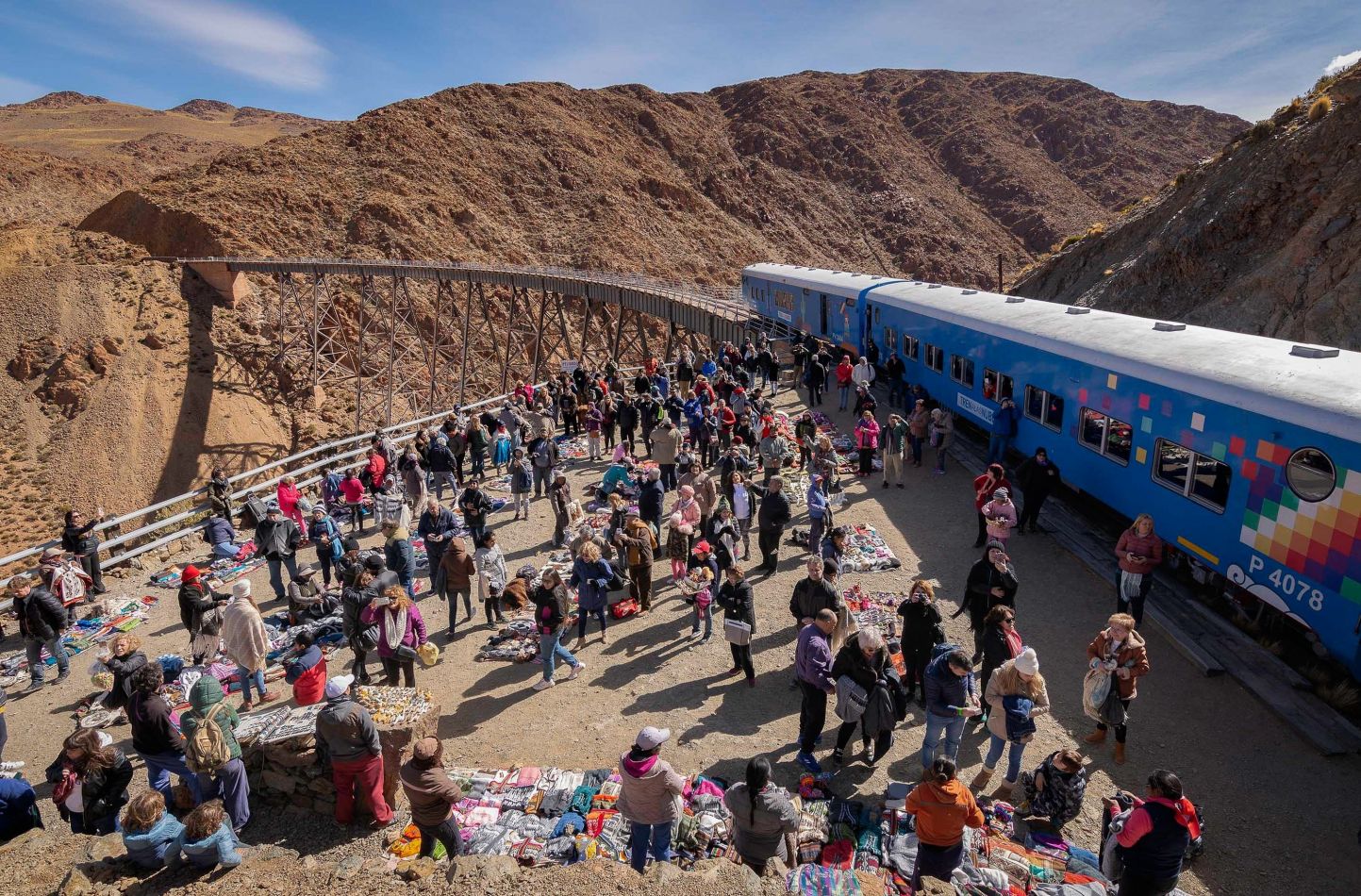 Suspendieron 3 viajes del Tren a las Nubes por los cortes de ruta
