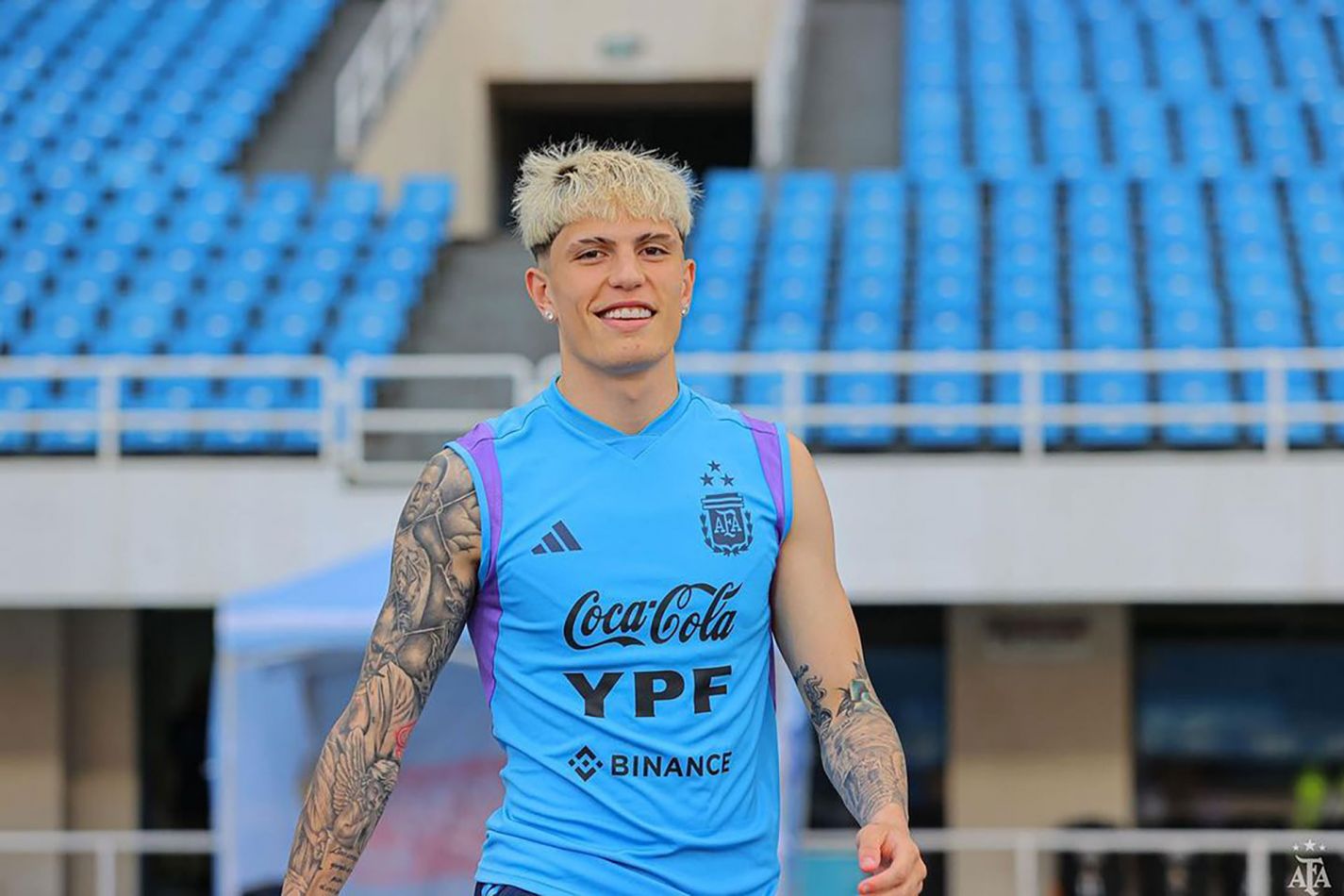 Argentina dio el primer paso para “blindar” a Alejandro Garnacho