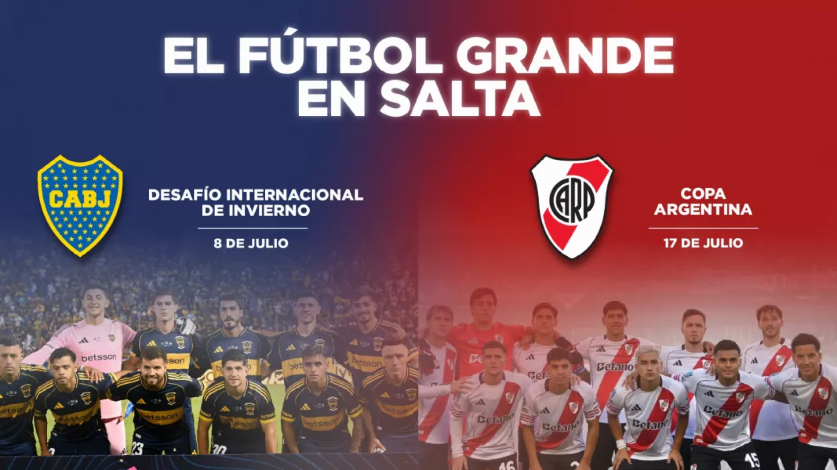 Boca y River jugaran en el Martearena