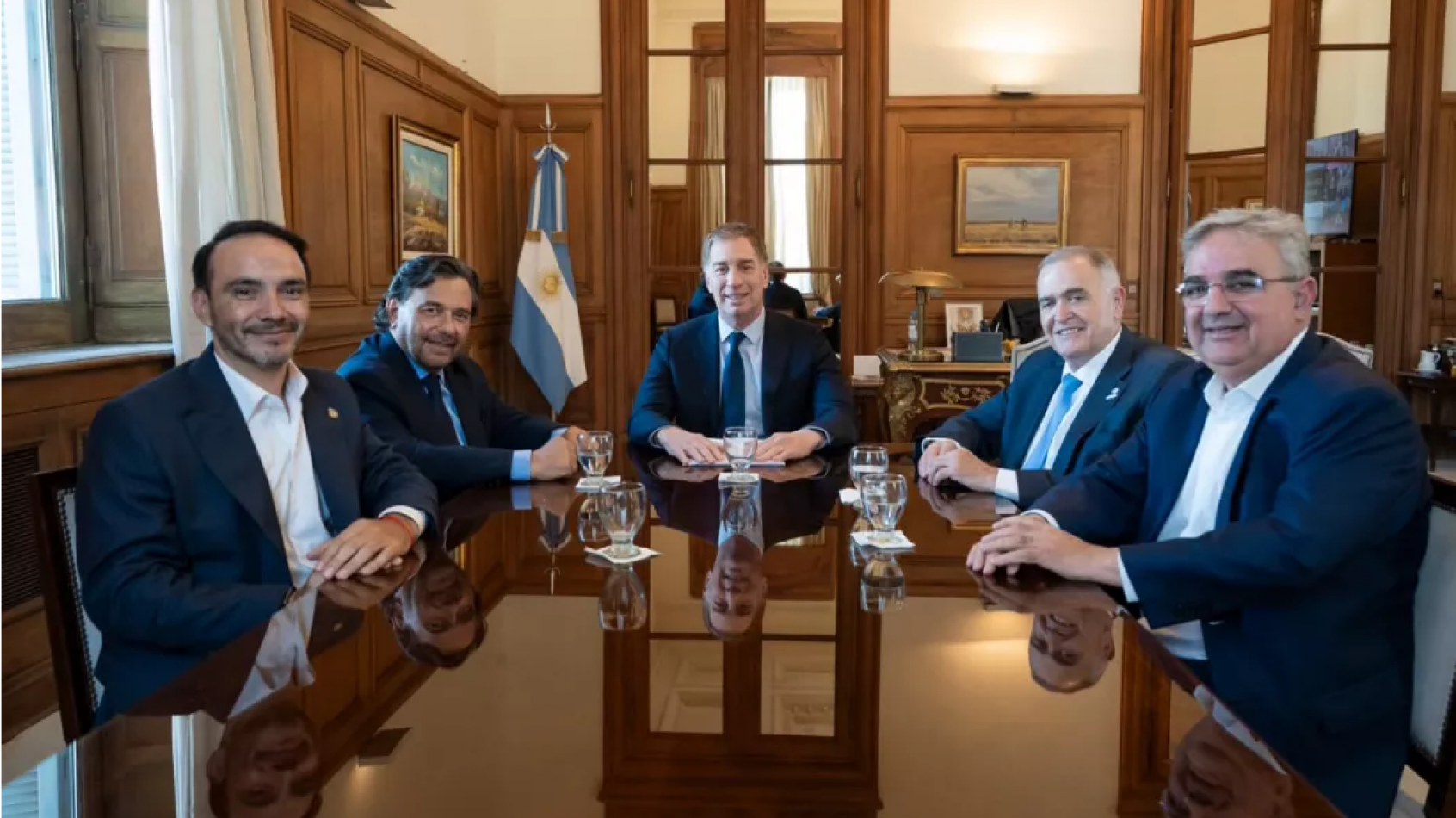 Sáenz y gobernadores del Norte Grande se reunieron con Santilli