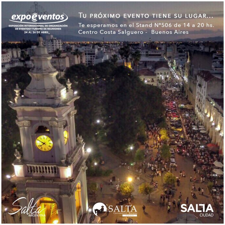La ciudad de Salta está presente en ExpoEventos 2018 - Municipales ...
