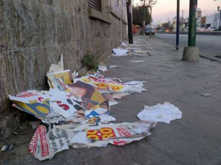 Cartelería Política: las multas rondarían entre $8 y $9 mil