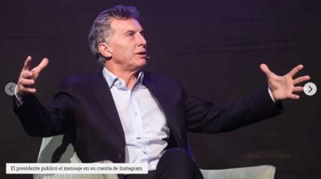 Macri sorprendió con un audio: "Es orgásmico, tengo ganas de llorar"
