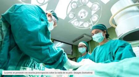 Piba perdía el pelo y los médicos lo encontraron en el lugar más insólito