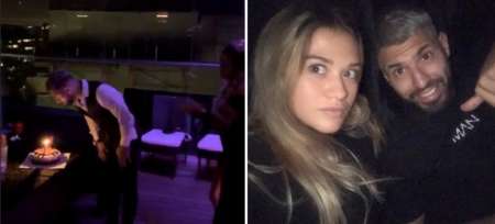 Escándalo con el Kun Agüero a la salida de un boliche: su hermana habría chocado a un periodista