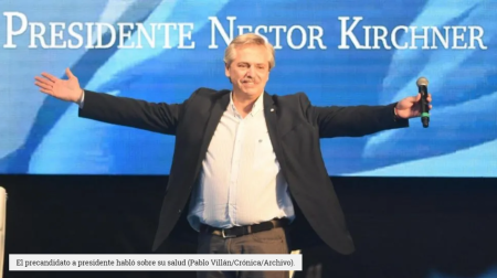 Alberto Fernández: "No tuve ninguna embolia pulmonar, no podría estar hablando"