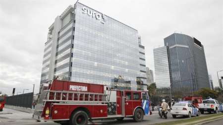 Puerto Madero: explotó un sobre bomba en la sede de Indra, la empresa encargada del escrutinio de las elecciones