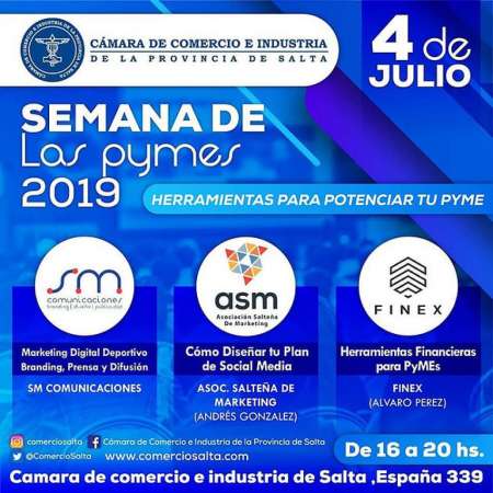 La Cámara de Comercio brindará una capacitación gratuita para PYMES