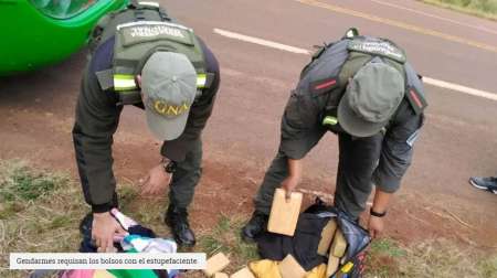 Viajaban con cannabis en un ómnibus