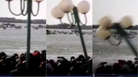 Veneraba a la virgen de Itatí y le cayó un poste encima