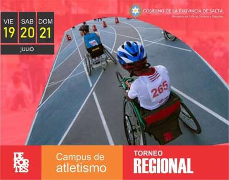 Con una charla sobre rehabilitación, inicia el Campus Selectivo de Atletismo en Salta