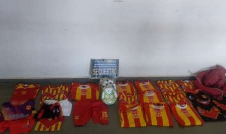 Robo en el Club Mitre: Recuperaron parte de la indumentaria, hay tres menores involucrados