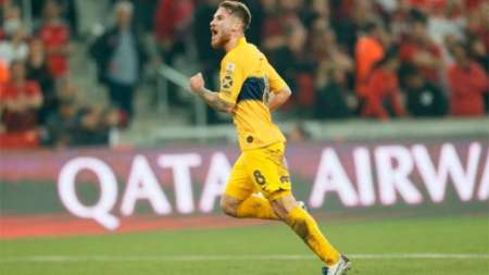 Boca se hizo fuerte en Brasil y festejó ante Paranaense