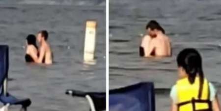 Los filmaron teniendo sexo en un lago frente a nenes: acabaron escrachados