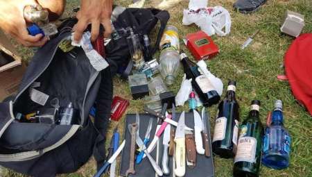 Superclásico: secuestraron cuchillos, drogas y alcohol