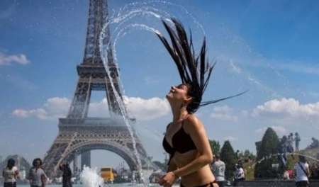 París, una ciudad "prendida fuego"