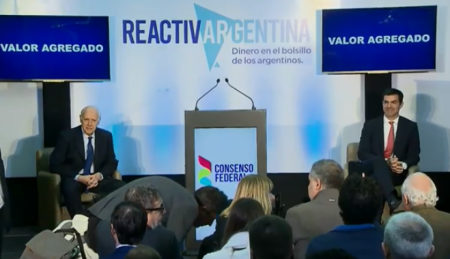 Lavagna - Urtubey presentan su plan económico para la Argentina