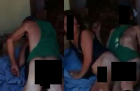 Hacían la "chanchada" en la calle y los despegaron con agua fría