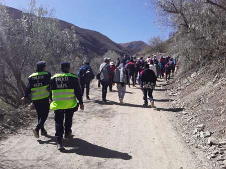 Milagro Salteño: Peregrinos que partieron desde el norte de la provincia