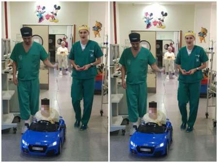 Así entran los changuitos al quirófano en el Hospital Materno Infantil [FOTO]