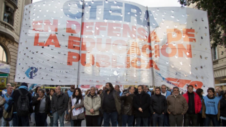 CTERA convocó a un paro de 24 horas en todo el país por el conflicto de Chubut