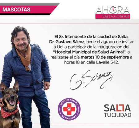 Inauguran el Hospital de Mascotas: “Era algo que tenía pendiente y quería cumplir”