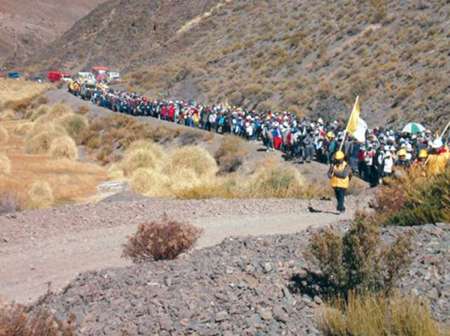 Milagro en Salta: Mirá el cronograma de llegada de las peregrinaciones
