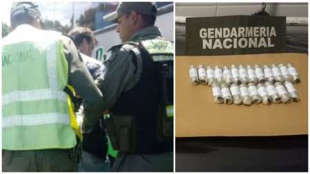 Salteño se sintió mal en plena ruta y confesó lo peor: se había tragado 50 cápsulas de droga