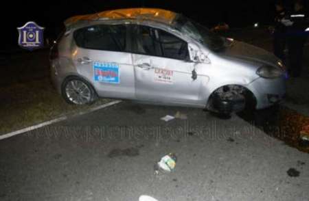 Detienen al remisero que volcó y mató a una chica en el acceso a Salta