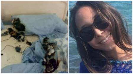 Se acostó a escuchar música y el celular le explotó en el rostro: murió en el acto