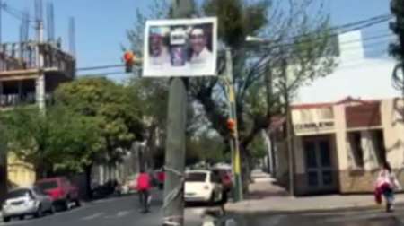 Video: vecinos alertan el peligro de un poste que está a punto de caerse