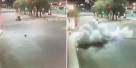 Persecución y explosión en Constitución: delincuentes que escapaban de la policía arrojaron un artefacto en un playón del ferrocarril Roca