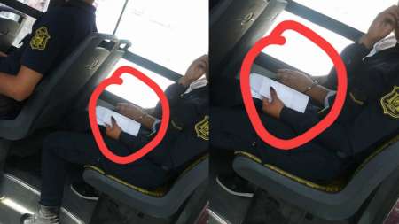 ¿Trasladaron a un preso arriba del bondi?: la extraña situación que vieron todos en un Saeta