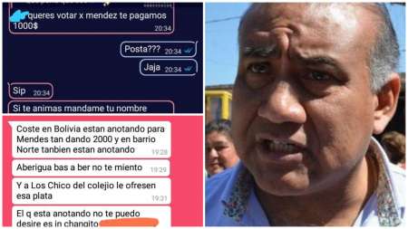 "En Salvador Mazza buscan votantes a cambio de $2000", la grave denuncia contra Méndez [FOTOS]
