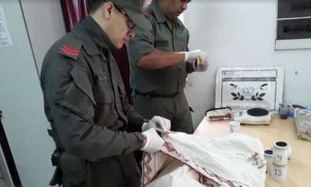 Ocultaba droga dentro de manteles: casi pasa la frontera