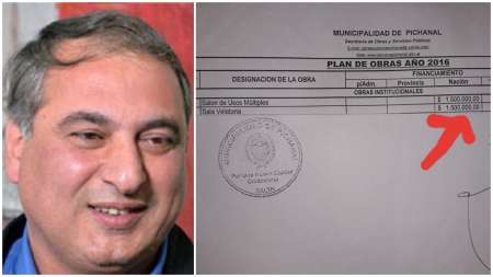 Pichanal gastó un millón y medio de pesos en una sala velatoria que jamás se construyó