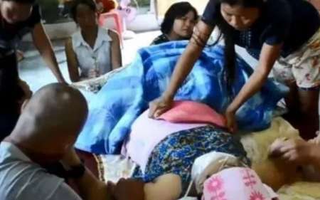 Estaban por cremarla y ocurrió un milagro: lloraron todos al verla