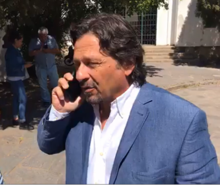 Gustavo Sáenz trató de “show mediático” la denuncia de Sergio Leavy