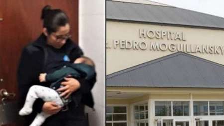 Policía salvó a un bebé que fue golpeado en un "ritual" y lo amamantó