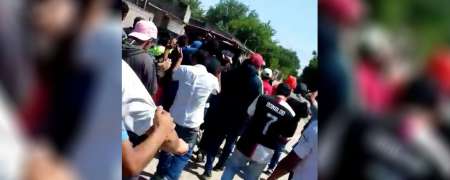 El video del cortejo fúnebre que terminó en balaceras, persecución y dos detenidos
