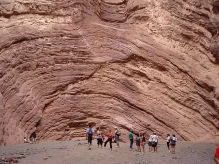 Está cortado el paso a Cafayate por el desmoronamiento de un cerro cercano a la Garganta del Diablo