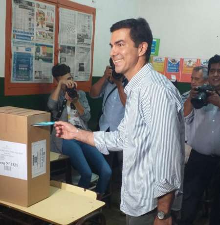 Votó Urtubey: "Feliz de finalizar una etapa en paz y en libertad"