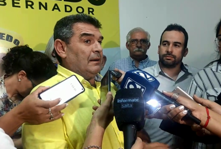 Olmedo reconoce la derrota: "Felicitaciones a todo el equipo de Sáenz por conseguir la gobernación"