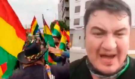 “Sigue Venezuela, sigue Venezuela”: gritan manifestantes en Bolivia [VIDEO]