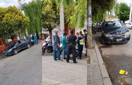 ¿Y la veda, capo? Salteño chocó su auto, lo estacionó y se bajó un vino